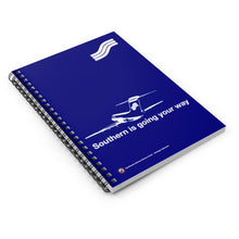 Load image into Gallery viewer, Spiral Notebook - Ruled Line - Southern Airways Going Your Way