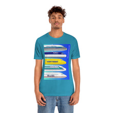 Load image into Gallery viewer, Short Sleeve T-Shirt - Republic Airlines Heritage DC-9 Noses