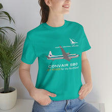 Load image into Gallery viewer, Short Sleeve T-Shirt - North Central Convair 580 Illustration