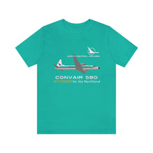 Load image into Gallery viewer, Short Sleeve T-Shirt - North Central Convair 580 Illustration