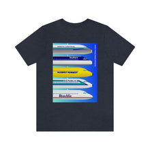 Load image into Gallery viewer, Short Sleeve T-Shirt - Republic Airlines Heritage DC-9 Noses