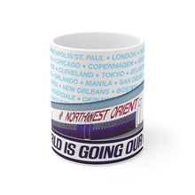 Load image into Gallery viewer, Ceramic Mug 11oz - The World is Going Our Way DC-10