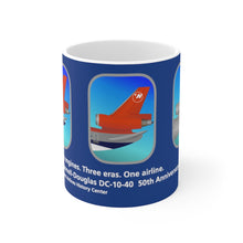 Load image into Gallery viewer, Ceramic Mug 11oz - DC-10 50th Anniversary at Northwest