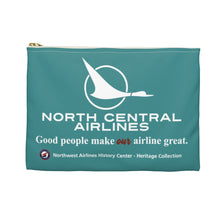 Load image into Gallery viewer, Zipper Pouch - North Central Airlines Logo