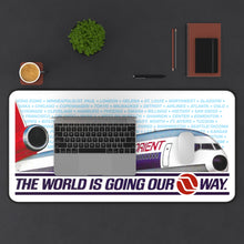 Load image into Gallery viewer, Desk Mat - The World Is Going Our Way DC-10