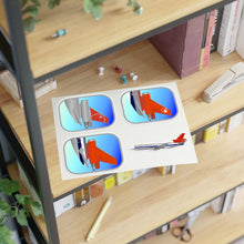 Load image into Gallery viewer, Vinyl Stickers - Northwest DC-10 "Three Eras" Tails
