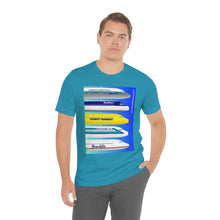 Load image into Gallery viewer, Short Sleeve T-Shirt - Republic Airlines Heritage DC-9 Noses