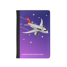 Load image into Gallery viewer, Passport Cover - Chibi 787 Dreamliner at Twilight
