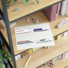 Load image into Gallery viewer, Vinyl Stickers - Northwest Airlines DC-9 Noses