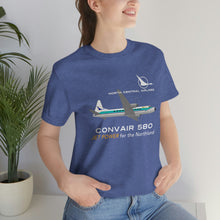 Load image into Gallery viewer, Short Sleeve T-Shirt - North Central Convair 580 Illustration