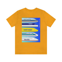 Load image into Gallery viewer, Short Sleeve T-Shirt - Republic Airlines Heritage DC-9 Noses