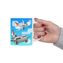Load image into Gallery viewer, Ceramic Mug 11oz - Chibi NWA 2000s era jets