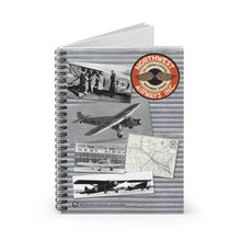 Load image into Gallery viewer, Spiral Notebook - Ruled Line - Northwest Airways (1926) Heritage Series