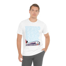 Load image into Gallery viewer, Short Sleeve T-Shirt - The World is Going Our Way DC-10