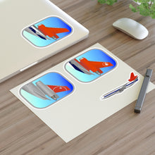 Load image into Gallery viewer, Vinyl Stickers - Northwest DC-10 "Three Eras" Tails