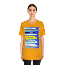 Load image into Gallery viewer, Short Sleeve T-Shirt - Republic Airlines Heritage DC-9 Noses