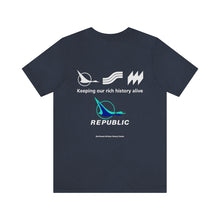 Load image into Gallery viewer, Short Sleeve T-Shirt - Republic Airlines Heritage DC-9 Noses