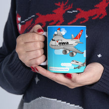 Load image into Gallery viewer, Ceramic Mug 11oz - Chibi NWA 2000s era jets