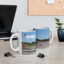 Load image into Gallery viewer, Ceramic Mug 11oz - Northwest Airlink CRJ Both Color Schemes