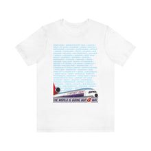 Load image into Gallery viewer, Short Sleeve T-Shirt - The World is Going Our Way DC-10