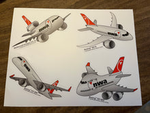 Load image into Gallery viewer, Vinyl Stickers - Chibi NWA 2000s fleet, Group 1