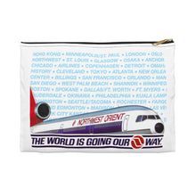 Load image into Gallery viewer, Zipper Pouch - The World Is Going Our Way DC-10