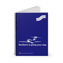 Load image into Gallery viewer, Spiral Notebook - Ruled Line - Southern Airways Going Your Way