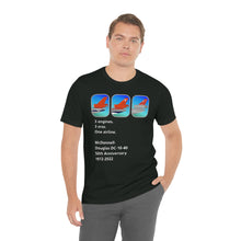 Load image into Gallery viewer, Short Sleeve T-Shirt - DC-10 50th Anniversary at Northwest
