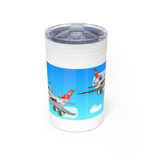 Load image into Gallery viewer, Vacuum Tumbler, 11oz. - Chibi NWA 2000s Jets