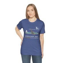 Load image into Gallery viewer, Short Sleeve T-Shirt - North Central Convair 580 Illustration