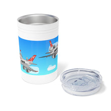 Load image into Gallery viewer, Vacuum Tumbler, 11oz. - Chibi NWA 2000s Jets