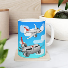 Load image into Gallery viewer, Ceramic Mug 11oz - Chibi NWA 2000s era jets