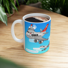 Load image into Gallery viewer, Ceramic Mug 11oz - Chibi NWA 2000s era jets