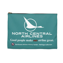 Load image into Gallery viewer, Zipper Pouch - North Central Airlines Logo