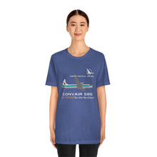 Load image into Gallery viewer, Short Sleeve T-Shirt - North Central Convair 580 Illustration