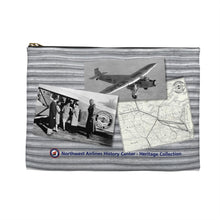 Load image into Gallery viewer, Zipper Pouch - Northwest Airways (1926) Heritage Series