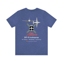 Load image into Gallery viewer, Short Sleeve T-Shirt - North Central Convair 580 Illustration