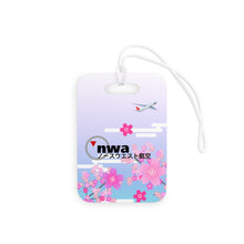 Load image into Gallery viewer, Luggage Tag - 2-sided acrylic - NWA 2000s Sakura Season
