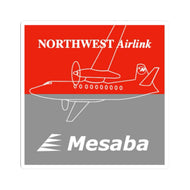 Vinyl Sticker - Northwest Airlink Mesaba F-27