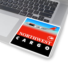 Load image into Gallery viewer, Vinyl Sticker - Northwest Cargo 1990s 747 Freighter
