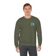 Crewneck Sweatshirt - Heavy Blend™ - West Coast Fairchild F-27 1960s delivery colors