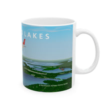 Load image into Gallery viewer, Ceramic Mug 11oz - NWA 2000s Brainerd Lakes Mesaba Saab 340
