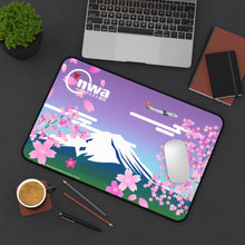 Load image into Gallery viewer, Desk Mat - Sakura Season at Mount Fuji

