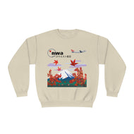 Crewneck Sweatshirt - NWA Koyo Season - Japan Fall Leaves