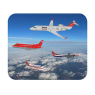 Mouse Pad (Rectangle) - Mesaba Airlink Fleet