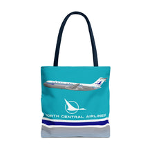 Load image into Gallery viewer, Tote Bag - North Central Airlines DC-9
