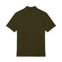 Load image into Gallery viewer, Men's Stretch Jersey Polo — Big Sky Airlines 1980s Logo

