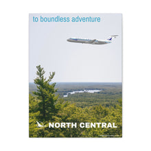 Load image into Gallery viewer, Destination Canvas Gallery Wrap - North Central Airlines DC-9 - Boundless Adventure
