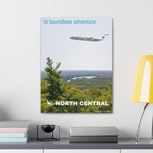 Load image into Gallery viewer, Destination Canvas Gallery Wrap - North Central Airlines DC-9 - Boundless Adventure
