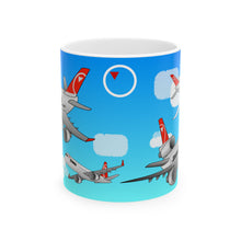 Load image into Gallery viewer, Ceramic Mug 11oz - Chibi NWA 2000s era jets
